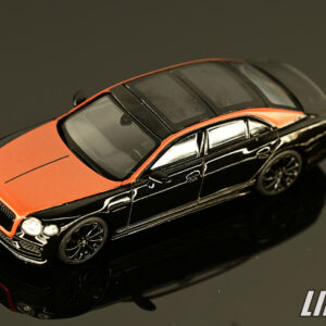 極致模型 1/64 MINI GT Bentley Flying Spur Orange Flame / Onyx#MGT00991-L