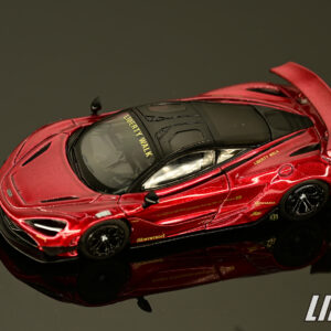 (點數更換區)極致模型 1/64 MINI GT McLaren 720S LB★Works Gem Red, LHD#MGT00828-L
