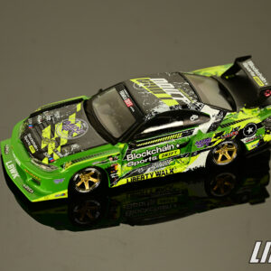 極致模型 1/64 MINI GT Nissan LB-Super Silhouette S15 SILVIA#555 V2  2024 Formula Drift Japan#MGT00823-R