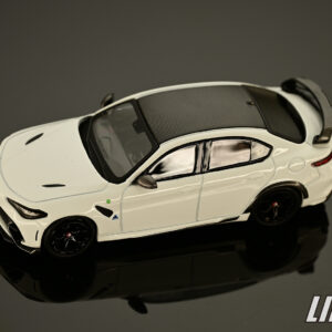 極致模型 1/64 BBR Alfa Romeo Giulia GTAm  White#BBRDIE6426