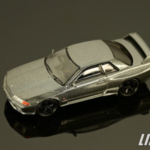 極致模型 1/64 MINI GT Nissan Skyline GT-R  (NISMO BNR32 CRS Version) Dark Metal Gray#MGT01024-R