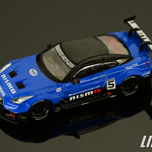 極致模型 1/64 MINI GT LB-Silhouette WORKS GT NISSAN 35GT-RR Ver.2 Blue#MGT01124-L