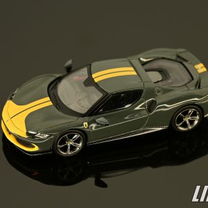 極致模型 1/64 MINI GT Ferrari 296 GTB Assetto Fiorano Grigio Scuro#BBRFER64007