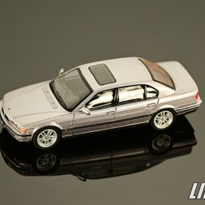 極致模型 1/64 MINI GT BMW 750IL Aspen Silver Metallic, LHD#MGT00792-L