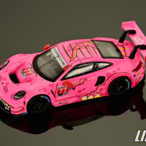 極致模型 1/64 MINI GT Porsche 911 GT3 R #77 AO Racing 2024 IMSA ROAD AMERICA#MGT01052-L