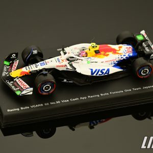 極致模型 1/64 Spark Racing Bulls VCARB 02 No.30 Visa Cash App Racing Bulls Formula One Team Japanese GP 2025-Liam Lawson#Y438