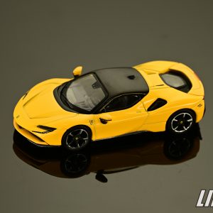 極致模型 1/64 MINI GT Ferrari SF90 Giallo Modena#BBRFER64031