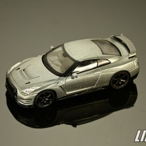 極致模型 1/64 MINI GT NISSAN GT-R 2013 Dark Metal Gray  (NISMO R35 CRS Version) #MGT01089-R