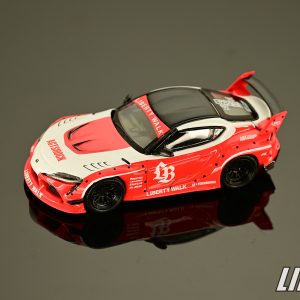 極致模型 1/64 MINI GT LB★WORKS Toyota GR Supra Red/White#MGT01103-L(每人限購一台)