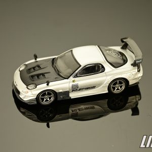 極致模型 1/64 MINI GT Mazda RX-7 RE-Amemiya Silver Metallic#MGT01106-L