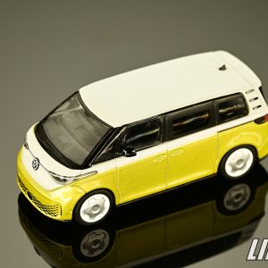 極致模型 1/64 MINI GT Volkswagen ID.Buzz Candy White / Pomelo Yellow#MGT01110-L