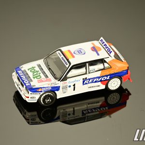 極致模型 1/64 MINI GT Lancia Delta HF Integrale Evoluzione #1 1993 Rallye Monte-Carlo#MGT01131-L