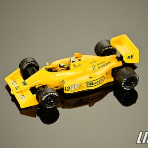 極致模型 1/64 MINI GT MGT01088-L#Lotus 99T #12 Ayrton Senna 1987 Monaco Grand Prix Winner