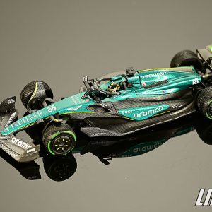 極致模型 1/64 MINI GT Aston Martin AMR24 #18 Lance Stroll 2024 F1 2024 Canadian GP#MGT01114-L
