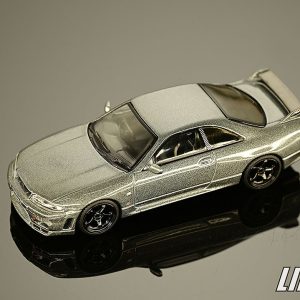 極致模型 1/64 MINI GT NISSAN Skyline GT-R Dark Metal Gray(NISMO BCNR33 CRS Version)#MGT01128-R