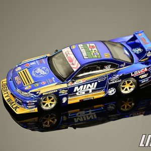 極致模型 1/64 MINI GT Nissan LB-Super Silhouette S15 SILVIA   #555 Team MINI GT Liberty Walk 2025 Formula Drift#MGT01157-R