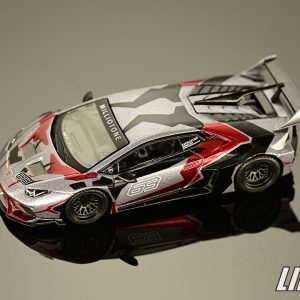 [1個帳號限購1台]極致模型 1/64 MINI GT MGT01177-L#LB★WORKS Lamborghini Huracán GT RONIN