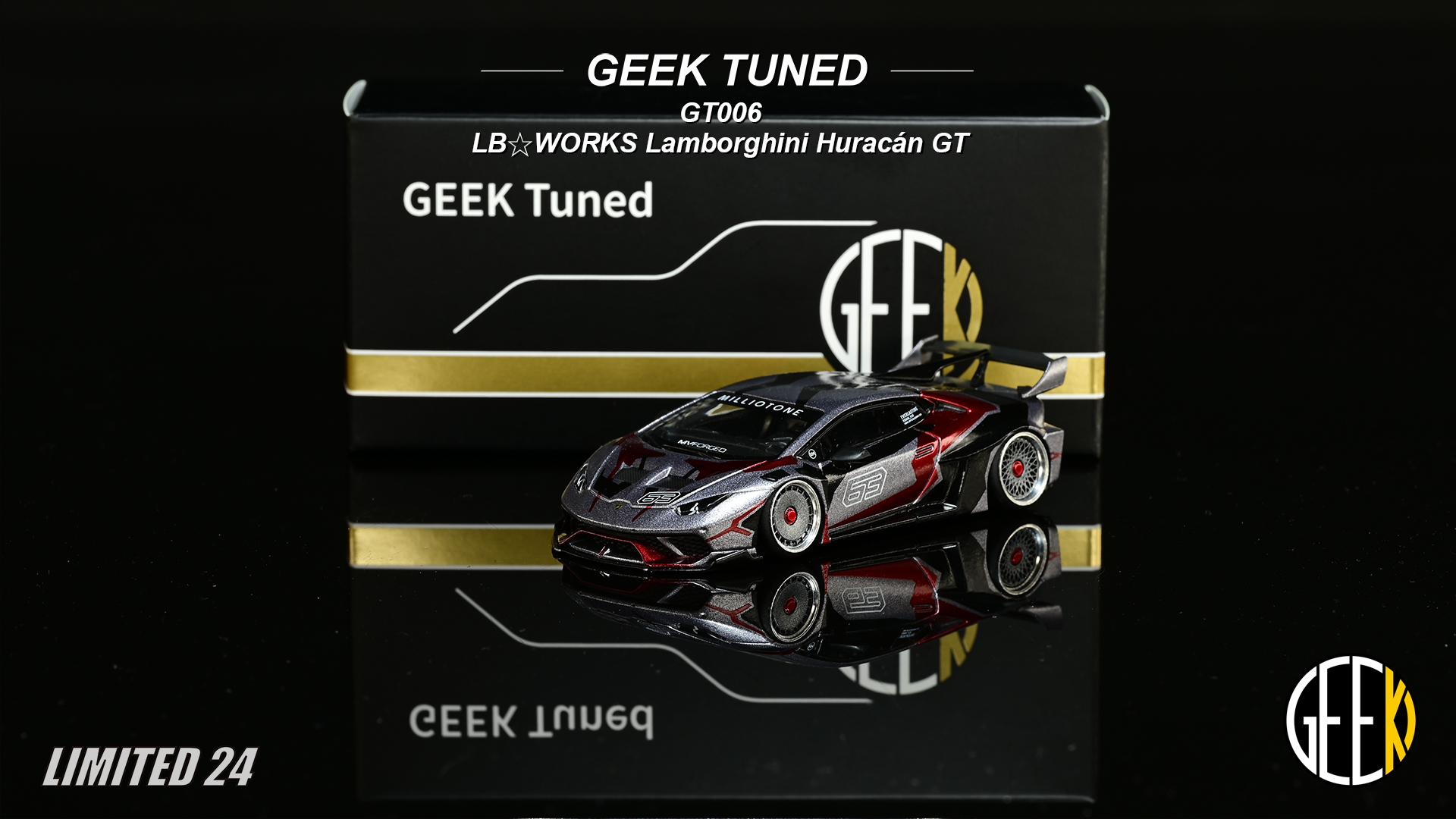 GEEK TUNED GT006 LB★WORKS Lamborghini Huracán GT