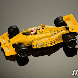 極致模型 1/64 MINI GT MGT01148-L#Lotus 99T #11 Satoru Nakajima 1987 Monaco Grand Prix