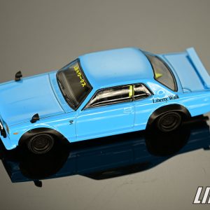極致模型 1/64 MINI GT MGT01169-R#Nissan LB★Works HAKOSUKA Baby Blue