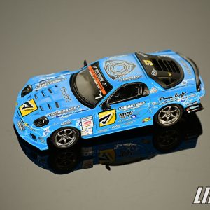 極致模型 1/64 MINI GT MGT01195-R#Mazda RX-7 RE-Amemiya 2025 D1GP