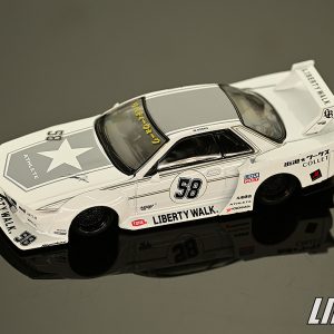 極致模型 1/64 MINI GT MGT01217-R#LBWK Nissan Skyline GT-R (R32) Kaido Works TAS 2025