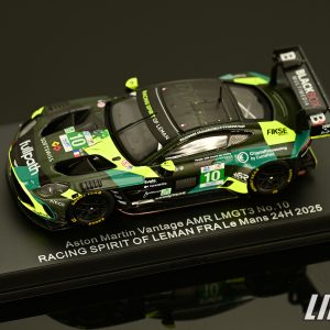 極致模型 1/64 Spark 64S071#Aston Martin Vantage AMR LMGT3 No.10 RACING SPIRIT OF LEMAN,Le Mans 24H 2025,D. Deboer - V. Hasse Clot - E. Barrichello