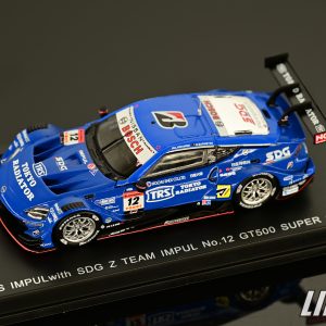 極致模型 1/64 Spark 64SGT25012#TRS IMPULwith SDG Z TEAM IMPUL No.12 GT500 SUPER GT 2025-K. Hiramine - B. Baguette