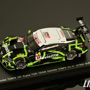 極致模型 1/64 Spark 64SGT25037#Deloitte TOM'S GR Supra TGR TEAM Deloitte TOM'S No.37 GT500 SUPER GT 2025-U. Sasahara - G. Alesi