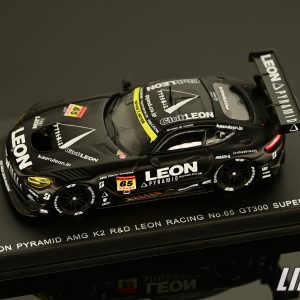 極致模型 1/64 Spark 64SGT25065#LEON PYRAMID AMG K2 R&D LEON RACING No.65 GT300 SUPER GT 2025-N. Gamou - T. Suganami