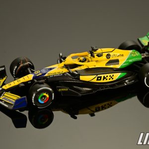 極致模型 1/64 MINI GT MGT01165-L#McLaren MCL38 #81 Oscar Piastri 2024 F12024 Monaco GP 2nd Place