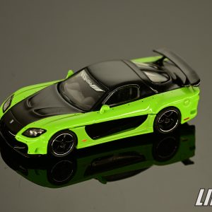 極致模型 1/64 MINI GT MGT01223-L#Mazda RX-7 VeilSide Fortune7 Green