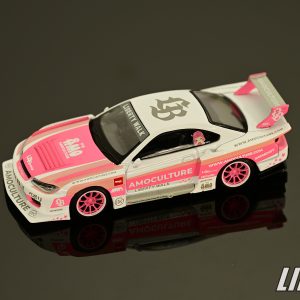 極致模型 1/64 MINI GT MGT01239-R#Nissan SILVIA (S15) LB-Super Silhouette AMOCULTURE