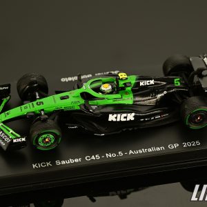 極致模型 1/64 Spark Y427#Kick Sauber C45 No.5 Stake F1 Team Kick Sauber Australian GP 2025-Gabriel Bortoleto
