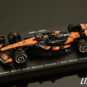 極致模型 1/64 Spark Y428#McLaren MCL39 No.81 McLaren Formula 1 Team Winner Chinese GP 2025-Oscar Piastri